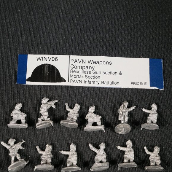 Flames of War Vietnam 15mm PAVN Weapons Company WINV06 - Picture 2 of 8